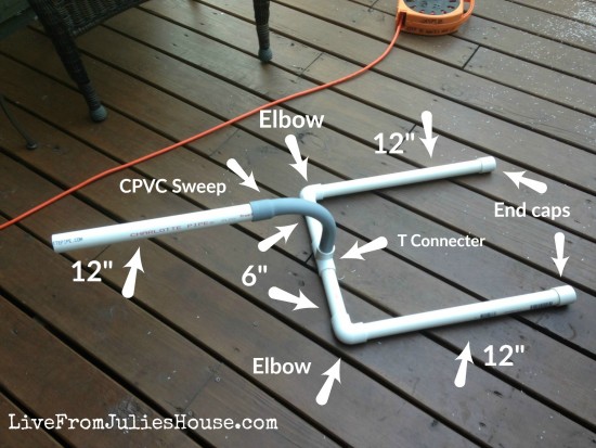 PVC Goal Posts with Measurements