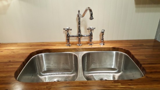 New Kitchen Sink and Faucet